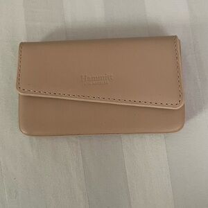 Hammitt Los Angeles Taupe Leather Card Case (New in Box)